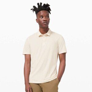 Lululemon Men's Evolution Short Sleeve Polo - Opal White